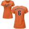 Women's Ryan Mountcastle Name & Number T-Shirt - Orange