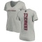 Women's Ryan Schraeder Backer V-Neck T-Shirt - Ash