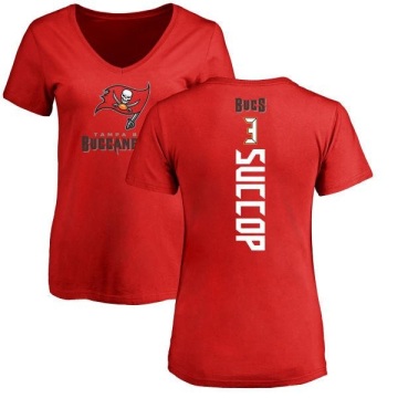 Women's Ryan Succop Backer Slim Fit T-Shirt - Red
