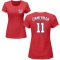 Women's Ryan Zimmerman Name & Number T-Shirt - Red