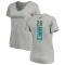 Women's Salvon Ahmed Backer V-Neck T-Shirt - Ash