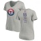 Women's Sam Huff Backer Slim Fit T-Shirt - Ash
