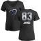 Women's Sam James Midnight Mascot T-Shirt - Black