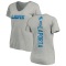 Women's Sam LaPorta Backer V-Neck T-Shirt - Ash