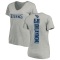 Women's Sam Okuayinonu Backer V-Neck T-Shirt - Ash