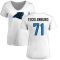 Women's Sam Tecklenburg Name & Number Slim Fit T-Shirt - White