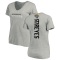 Women's Sammis Reyes Backer V-Neck T-Shirt - Ash
