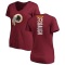 Women's Sammy Baugh Backer Slim Fit T-Shirt - Maroon