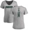 Women's Samori Toure Backer V-Neck T-Shirt - Ash