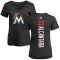 Women's Sandy Alcantara Backer Slim Fit T-Shirt - Black