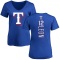 Women's Sandy Leon Backer Slim Fit T-Shirt - Royal