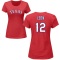 Women's Sandy Leon Name & Number T-Shirt - Red