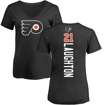 Women's Scott Laughton Backer T-Shirt - Black