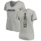 Women's Scott Matlock Name & Number Slim Fit V-Neck T-ShirtHeather - Gray