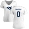 Women's Sean Maginn Name & Number Slim Fit T-Shirt - White