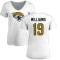 Women's Seth Williams Name & Number Slim Fit T-Shirt - White