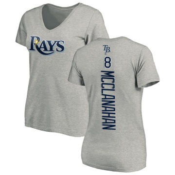 Women's Shane McClanahan Backer Slim Fit T-Shirt - Ash