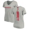 Women's Shaquil Barrett Backer V-Neck T-Shirt - Ash