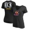 Women's Shaquille Harrison Midnight Mascot T-Shirt - Black