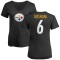 Women's Shaun Suisham Name & Number Slim Fit T-Shirt - Black