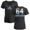Women's Shawn Armstrong Midnight Mascot V-Neck T-Shirt - Black