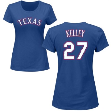 Women's Shawn Kelley Name & Number T-Shirt - Royal