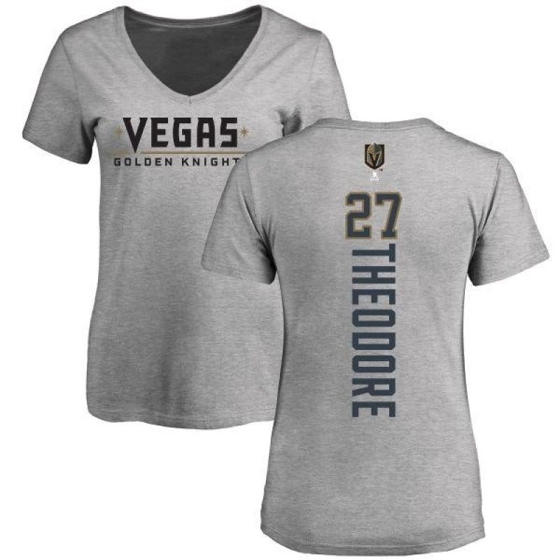 Shea Theodore Backer T-Shirt - Heathered Gray - Tshirtsedge