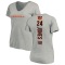 Women's Sidney Jones IV Backer V-Neck T-Shirt - Ash