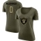 Women's Sincere McCormick Legend Salute to Service Scoop Neck T-Shirt - Olive