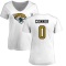 Women's Snoop Conner Name & Number Slim Fit T-Shirt - White