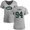 Women's Solomon Thomas Name & Number Slim Fit T-Shirt - Ash