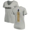 Women's Spencer Anderson Backer V-Neck T-Shirt - Ash