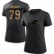 Women's Spencer Brown 2020 Salute To Service Performance T-Shirt - Black