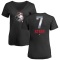 Women's Spencer Steer Midnight Mascot V-Neck T-Shirt - Black