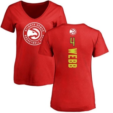 Women's Spud Webb Backer T-Shirt - Red