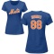 Women's Stephen Ridings Name & Number T-Shirt - Royal