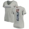 Women's Steve Atwater Backer V-Neck T-Shirt - Ash