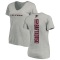Women's Steve Bartkowski Backer V-Neck T-Shirt - Ash