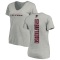 Women's Steve Bartkowski Backer V-Neck T-Shirt - Ash