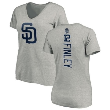 Women's Steve Finley Backer Slim Fit T-Shirt - Ash