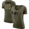 Women's Steve Largent Legend Salute to Service Scoop Neck T-Shirt - Olive