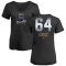Women's Steven Cruz Midnight Mascot V-Neck T-Shirt - Black