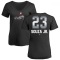 Women's Steven Souza Jr. Midnight Mascot V-Neck T-Shirt - Black