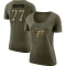 Women's Storm Norton Legend Salute to Service Scoop Neck T-Shirt - Olive