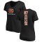 Women's Tanner Hudson Backer Slim Fit T-Shirt - Black