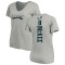 Women's Tanner McKee Backer V-Neck T-Shirt - Ash