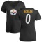 Women's Tanner Morgan Name & Number Slim Fit T-Shirt - Black