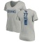 Women's Taylor Lewan Backer V-Neck T-Shirt - Ash
