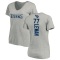 Women's Taylor Lewan Backer V-Neck T-Shirt - Ash