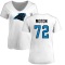 Women's Taylor Moton Name & Number Slim Fit T-Shirt - White